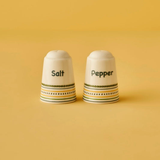 Lemoncello porseleinen zout- en peperstrooier (7 cm)