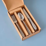 Vintage 18-delige serviesset voor 6 personen, zilver