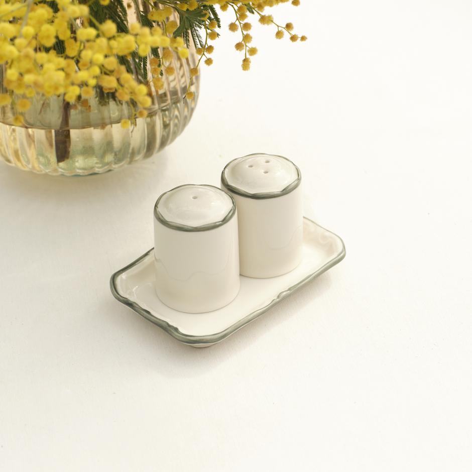 Lemoncello Steengoed Zout- en Peperstrooier Groen