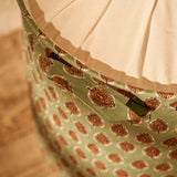 Wasmand met trekkoord in de vorm van een Indiase mond, groen (36x40 cm) - Organizer cadeau