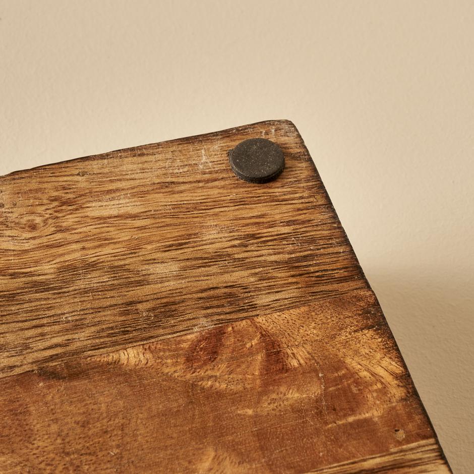 Cera Decoratieve Schaal Naturel (32x3,5x50 cm)