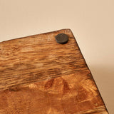 Cera Decoratieve Schaal Naturel (32x3,5x50 cm)