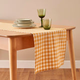 100% Katoen Pavia Loper Mosterd (50x150 cm)