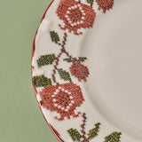 Jolly Porseleinen 18-delige serviesset voor 6 personen Rood