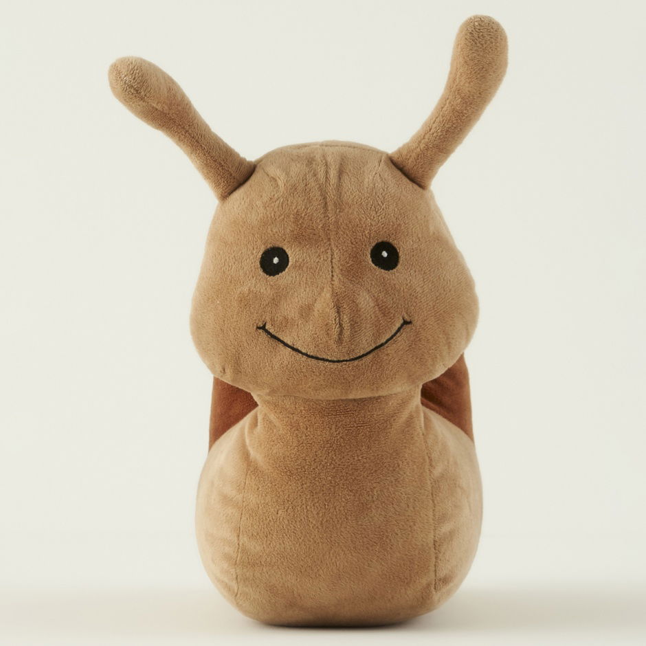 Slak Pluche Slaapvriend Bruin (12x29x30 cm)