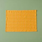 Juno theedoeken, 3-pack, mosterdgeel (45x65 cm)