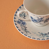 Bleu Blanc 2-delige koffiekopjesset blauw (90 cc)