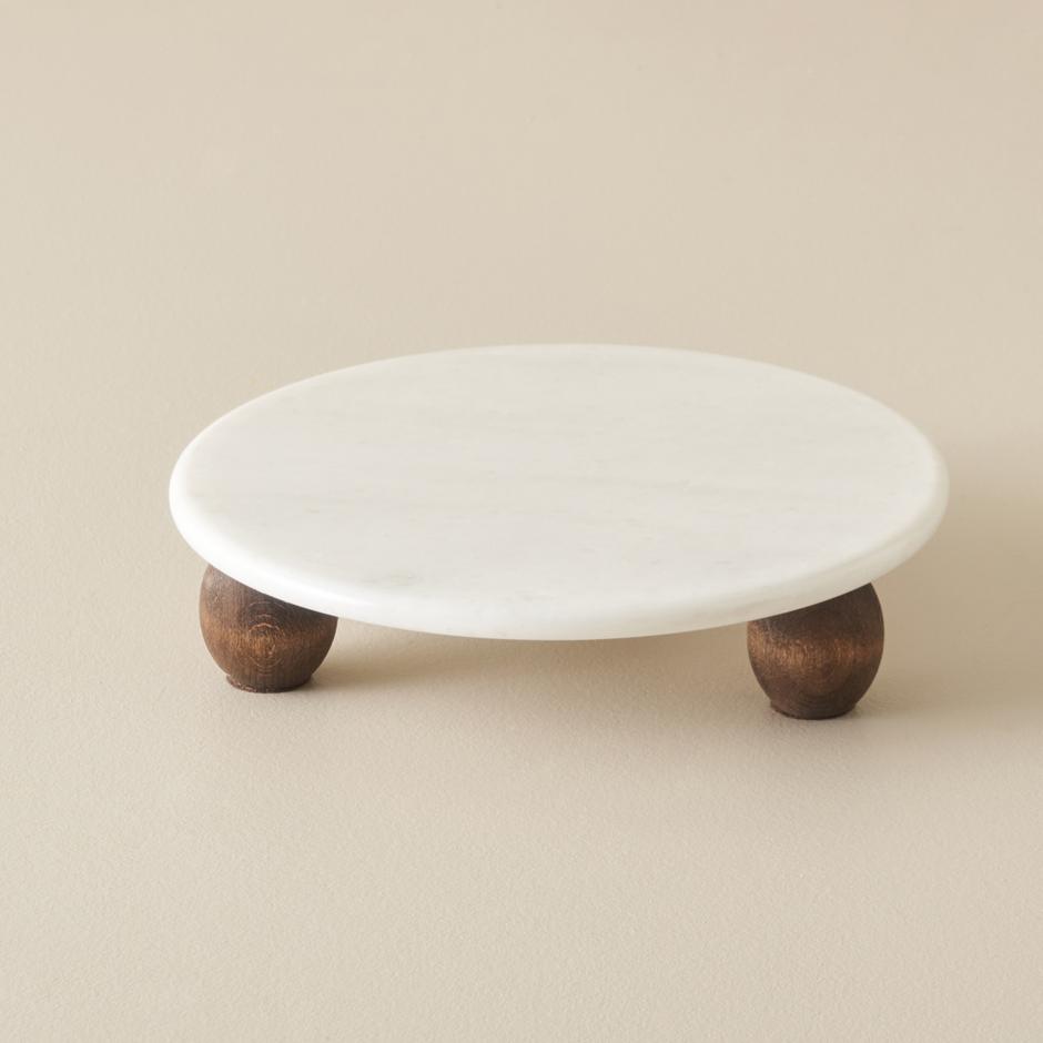 Olmo Marmeren Presentatiestandaard Naturel (25 cm)