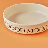 Motto Keramiek Snackschaal Wit (13 cm)