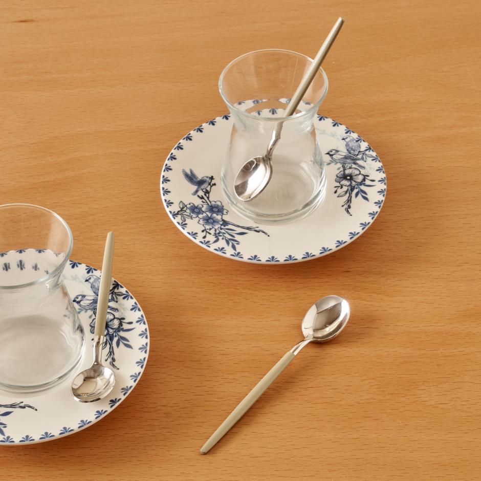 Siena 6-delige theelepelset