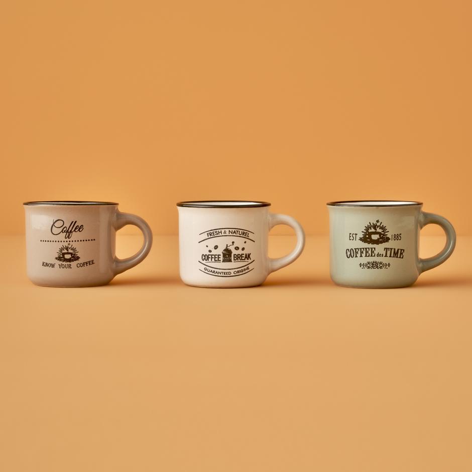 Hotz Koffiekopjesset van 3 (100 cc)