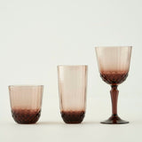 Colore Cut Drankglas Bruin (345 cc)