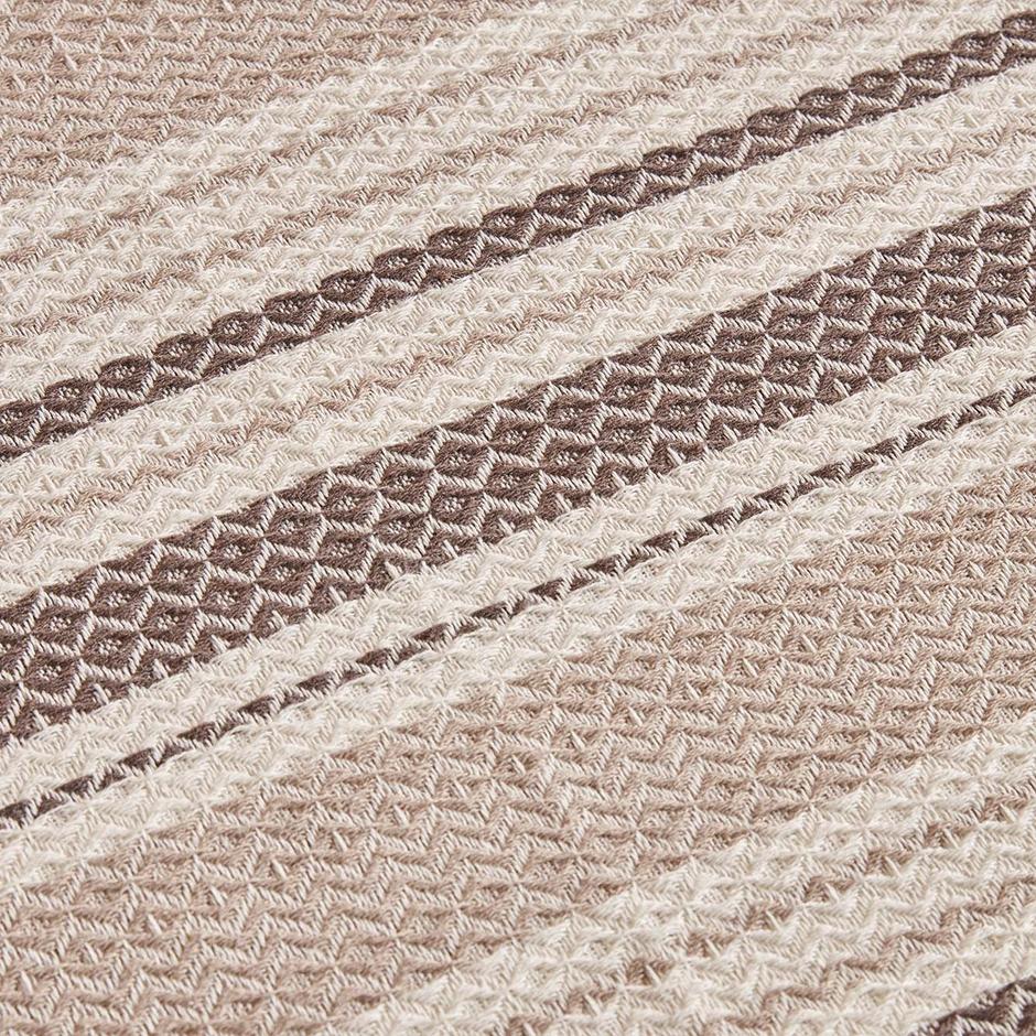 Linea Dubbel Maat Bedsprei Beige (200x230 cm)