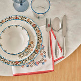 Vintage 18-delige serviesset voor 6 personen, zilver