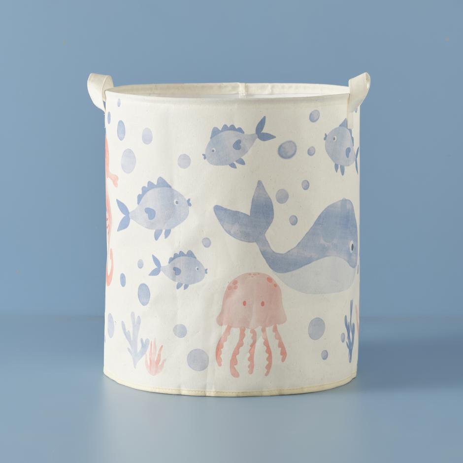 Marine speelgoedmand blauw (36x40 cm)