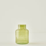 Recycle Lore Cam Vazo Yeşil (14x14x20 cm)