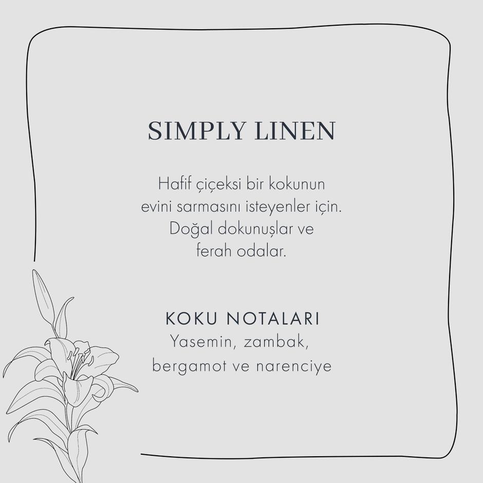 Simply Linen Luchtverfrisser (250 ml)