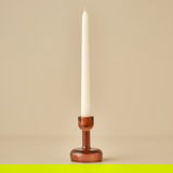 Miguel Kaarsenhouder Claret Rood (7x7x10 cm)