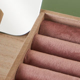 Merida Spiegel Sieradendoos Roze (12x17 cm)