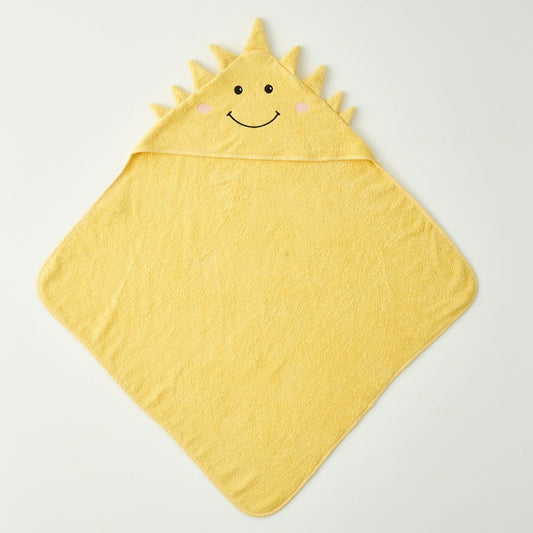 100% katoenen Sunshine Swaddle handdoek geel (75x75 cm)
