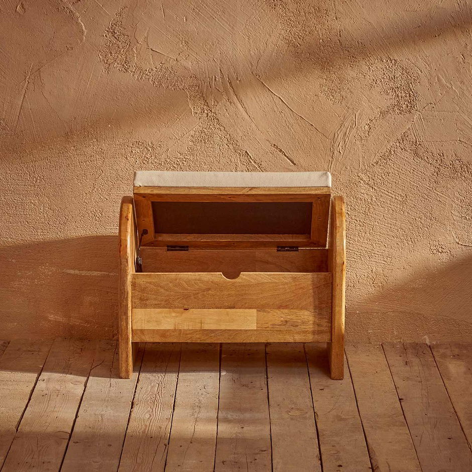 Olivia Mangoboombank Natuurlijk (64x35x50 cm)