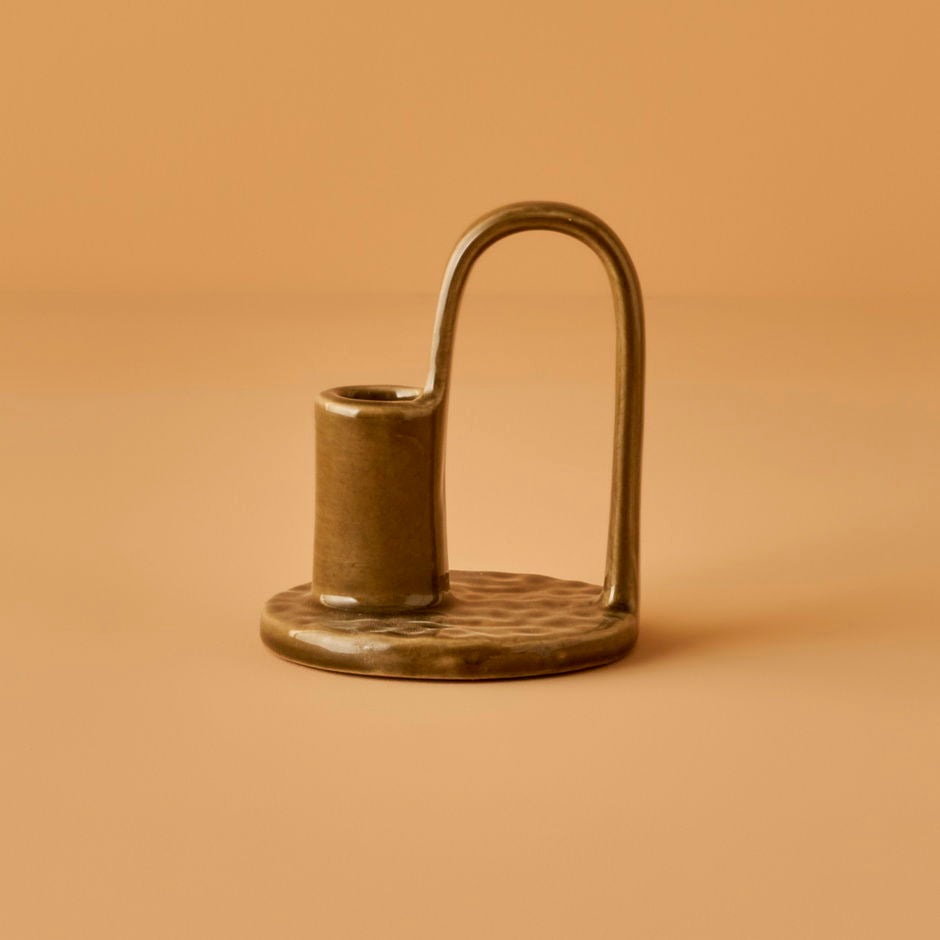 Costa Kaarsenhouder Khaki