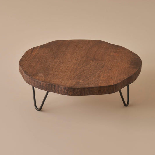 Geo Metalen Poot Presentatiestandaard Naturel (24,5x6,3 cm)