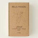 Vintage 18-delige serviesset voor 6 personen, zilver