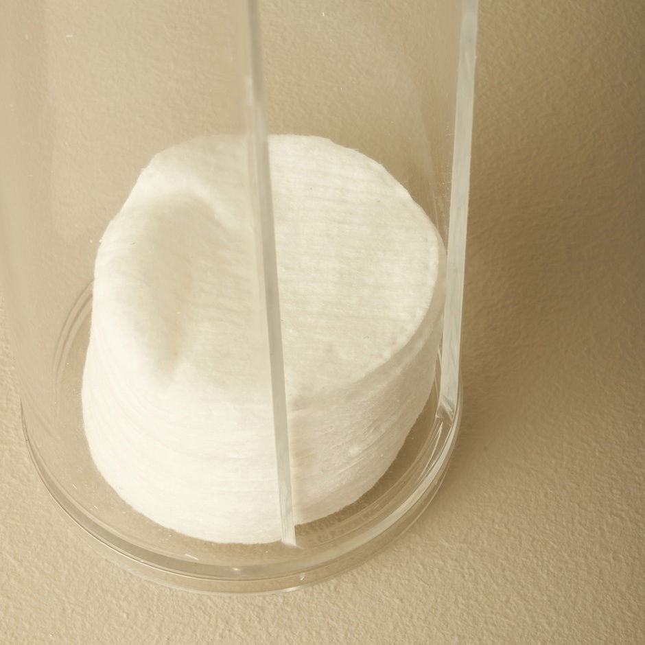 Dora Katoenen Houder Naturel (7x7x18 cm)