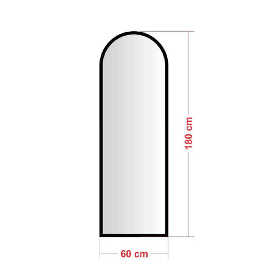 Spiegelhome-Zwarte-Ovale-Staande-Spiegel-Afmeting-180x60-cm