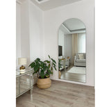 Frameloze Staande Boog Spiegel 180 x 80 cm – Vrijstaand, Leunend of Wandmontage