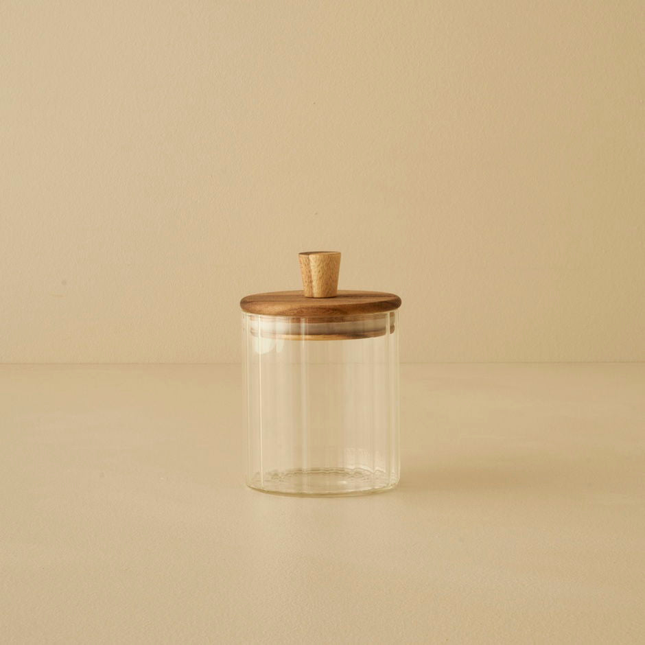 Beatrice Houten Dekselpot Naturel (450 cc)