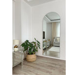 Frameloze Boog Spiegel 180 x 70 cm – Vrijstaand, Leunend of Wandmontage