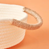 Montana Jut Ivoor Mand Wit (33x23x9 cm)