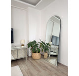 Frameloze Boog Spiegel 180 x 70 cm – Vrijstaand, Leunend of Wandmontage