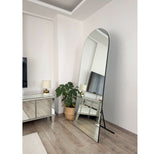 Frameloze Boog Spiegel 180 x 70 cm – Vrijstaand, Leunend of Wandmontage