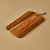 Parmezaanse kaas serveerset naturel (32x17,5 cm)