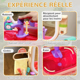 Kinder Kaptafel – Beauty & Make-Up Speelset met Spiegel – Interactief Rollenspel Speelgoed – Voor Peuters & Kleuters – Inclusief Accessoires