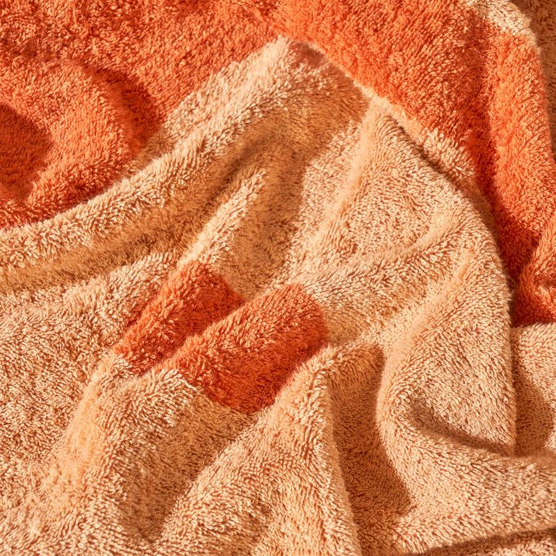 Strandhanddoek Ciao – Terracotta – 100% Katoen – 90x150 cm
