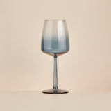 Wijnglas blauw