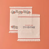 Vintage Theedoek 2 stuks