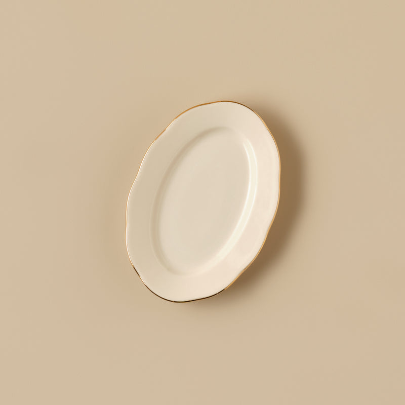 Opal Ovaal Bord – 20 cm