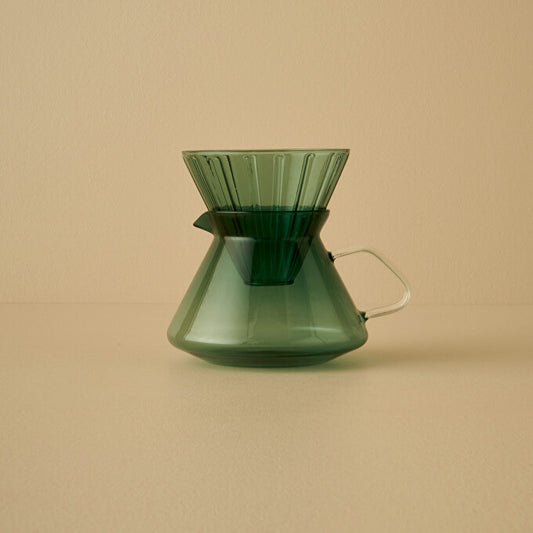 Tapered Filterkoffiekan groen (700 cc)