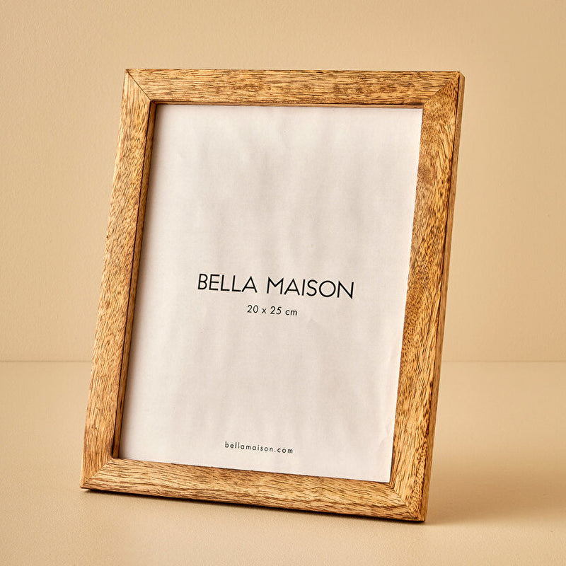 Frida Mangohouten Decoratieve Fotolijst Naturel (20x25 cm)