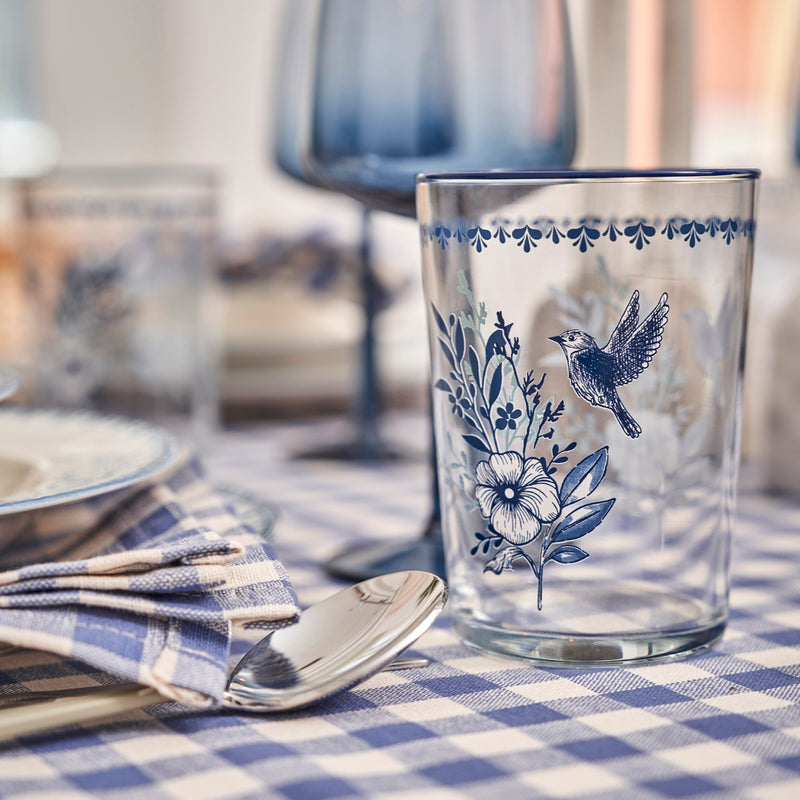 Bleu Blanc Frisdrankglas Mavi (510 cc) - 6 stuks