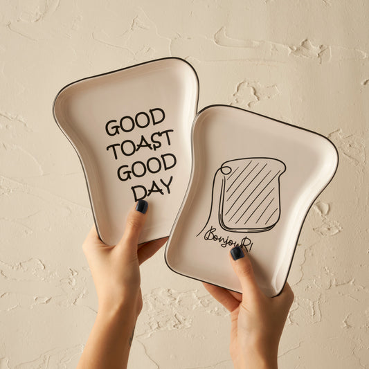 Toast Ontbijtset – 8-delig – Voor 2 Personen
