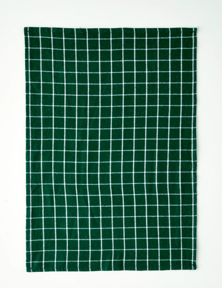 Set van 3 Liberty droogdoeken van 100% katoen, groen (45x65 cm)