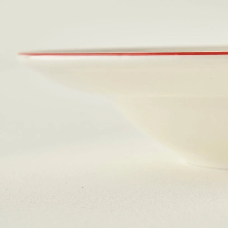 Ciao Bella Line Porseleinen Pastabord Rood (28 cm)