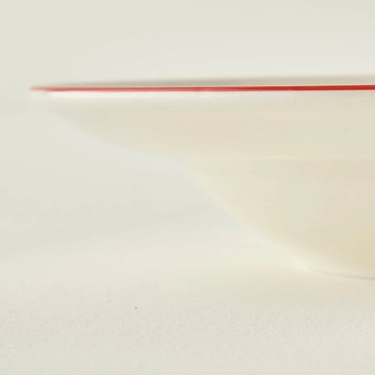 Ciao Bella Line Porseleinen Pastabord Rood (28 cm)