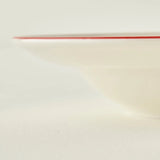 Ciao Bella Line Porseleinen Pastabord Rood (28 cm)